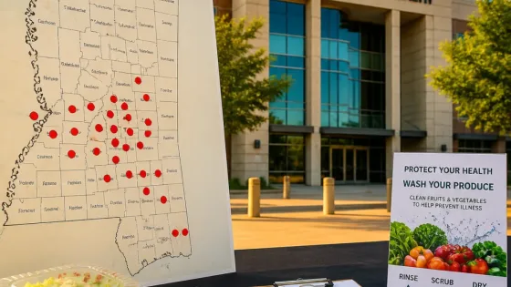 Mississippi sees rise in cyclosporiasis cases amid national produce-linked outbreak