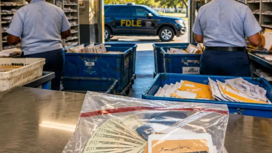 Tallahassee postal worker arrested in FDLE probe into stolen cash, gift cards