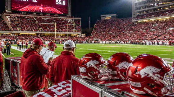 Utah large favorite over Arkansas as Razorbacks head to Salt Lake City
