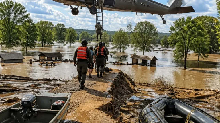 Black Hawks airlift more than 200 campers as intense Missouri flooding prompts 350+ rescues