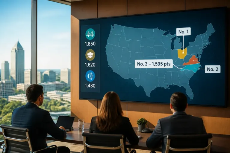 Virginia climbs to No. 3 in CNBC’s national business rankings; Ohio tops list