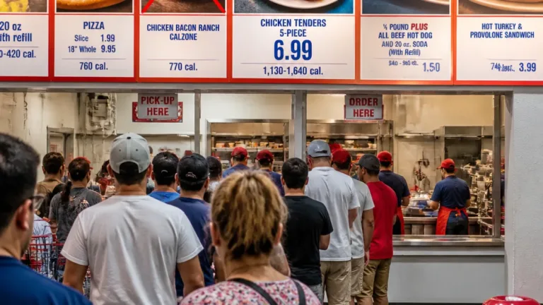 Costco rolls out chicken tenders across California food courts, replacing the calzone