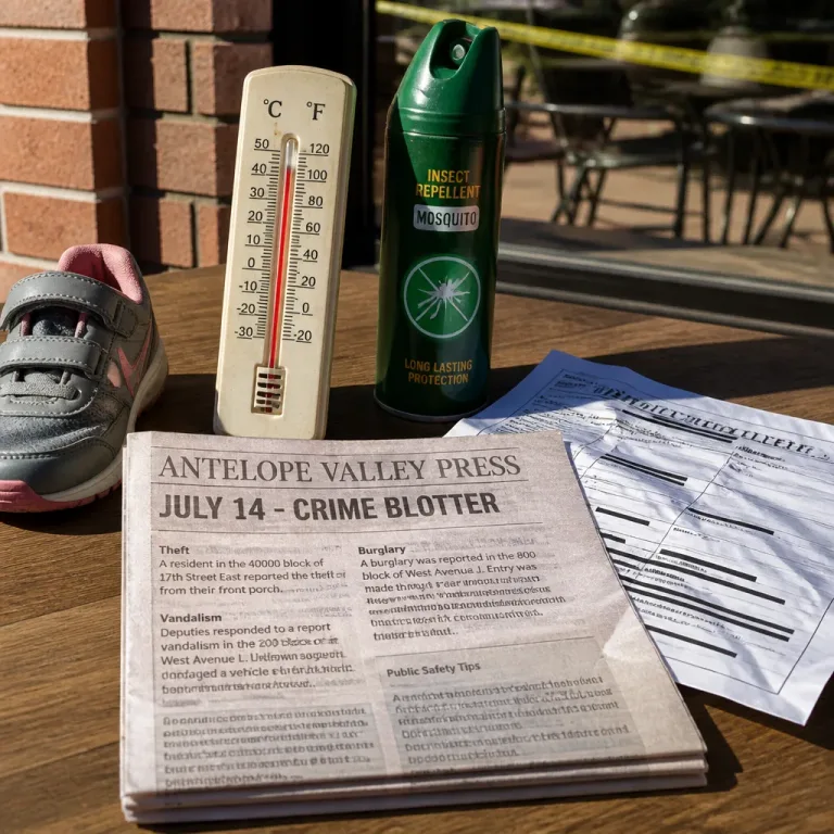 Antelope Valley crime blotter lists mother charged in death of 2-year-old, other cases