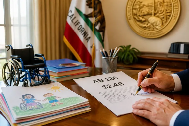 Newsom signs $2.4 billion boost for California K-12 special education funding