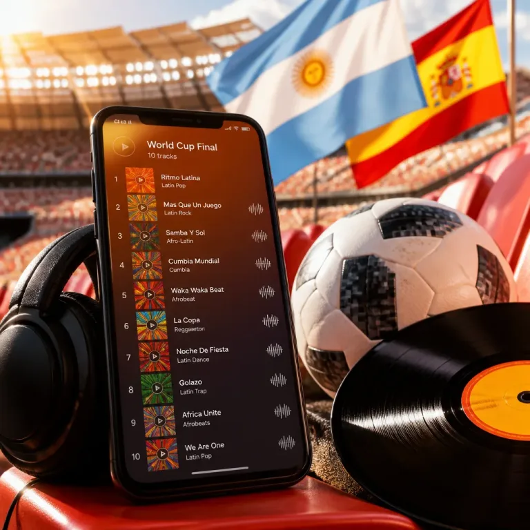 AP curates 10-track playlist featuring global anthems for World Cup final