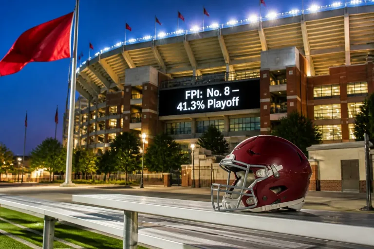 ESPN FPI lists Alabama at No. 8, gives Tide 41.3% shot at College Football Playoff