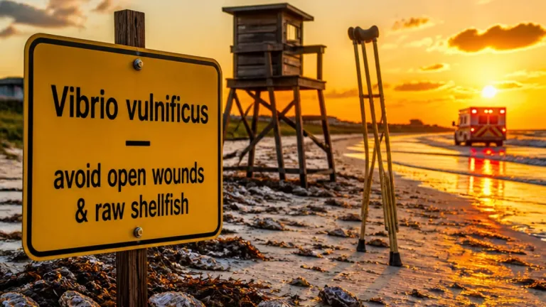 Florida records 10 Vibrio vulnificus infections in 2026 as summer waters warm