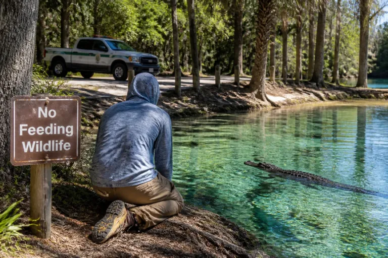 FWC investigates viral video of woman petting alligator at Silver Springs