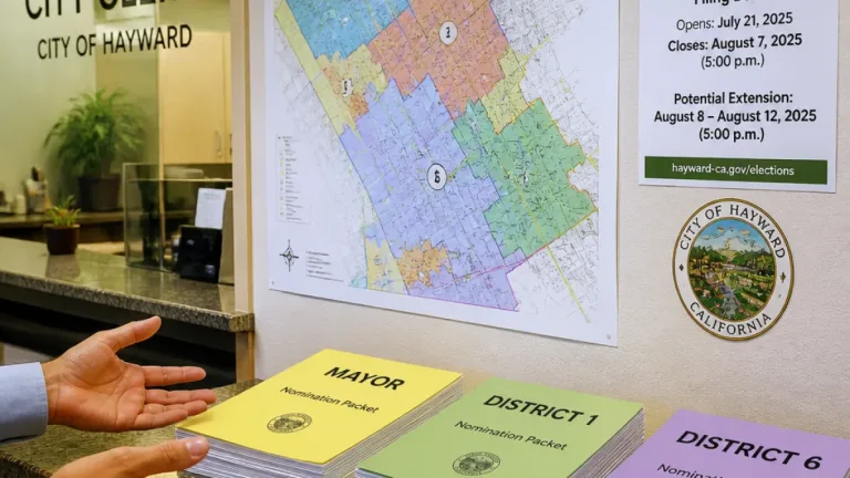 Hayward opens candidate filings as city shifts to district-based council elections