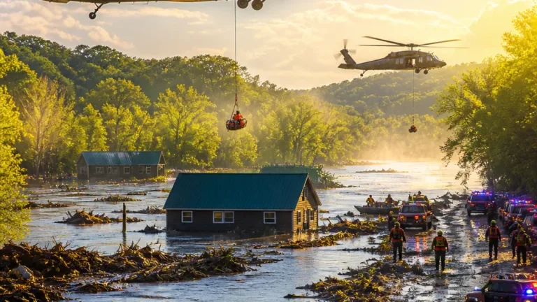 Historic flooding in southeast Missouri forces mass rescues, campers airlifted by National Guard