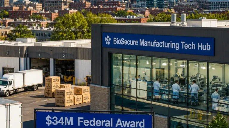 Kansas City wins $34M federal boost to grow biotech manufacturing and jobs