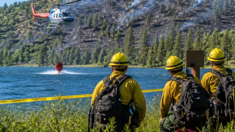 Kinky Creek Fire contained after burning 880 acres near Darwin Ranch; trails remain closed