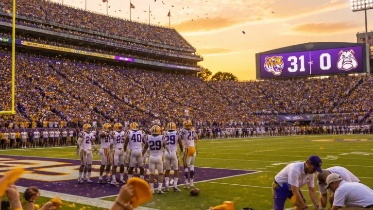 LSU shuts out Mississippi State 31-0 as Tigers dominate defensively