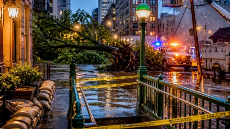 Nor’easter batters New York: strong winds, flooding and outages leave city on alert