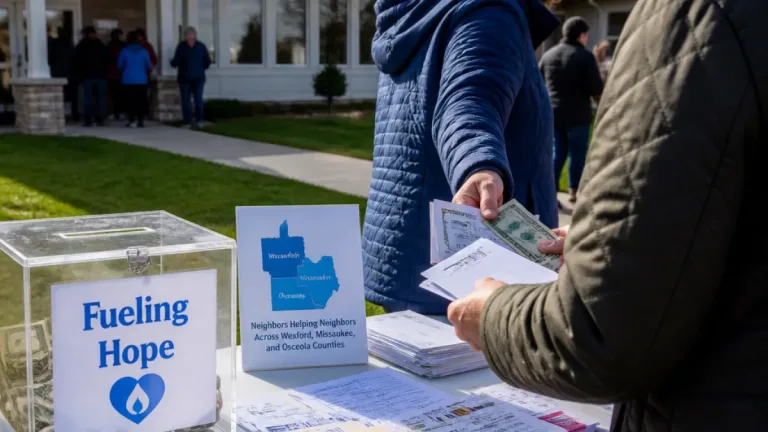 Northern Michigan drive raises half of $40,000 goal to help families pay utility bills