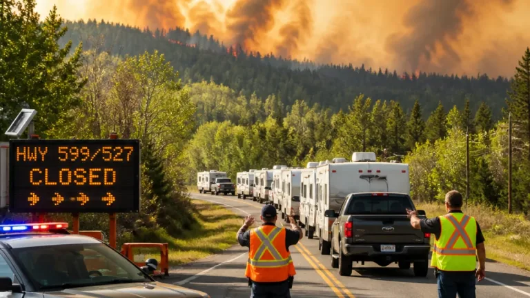 Northern Ontario wildfires force evacuations, road closures that affect travel and safety