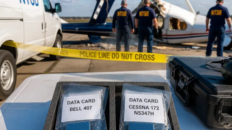 NTSB recovers data cards after deadly Carlisle collision between Cessna and state police helicopter