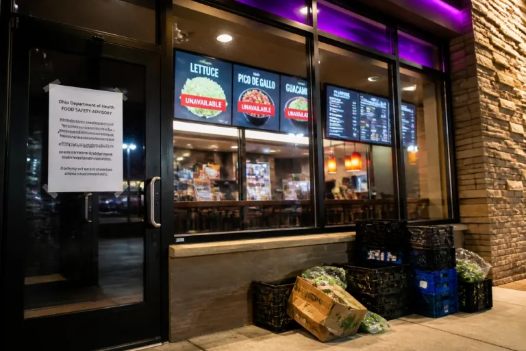 Ohio ranks among hardest-hit as Cyclospora outbreak prompts Taco Bell to alter menus