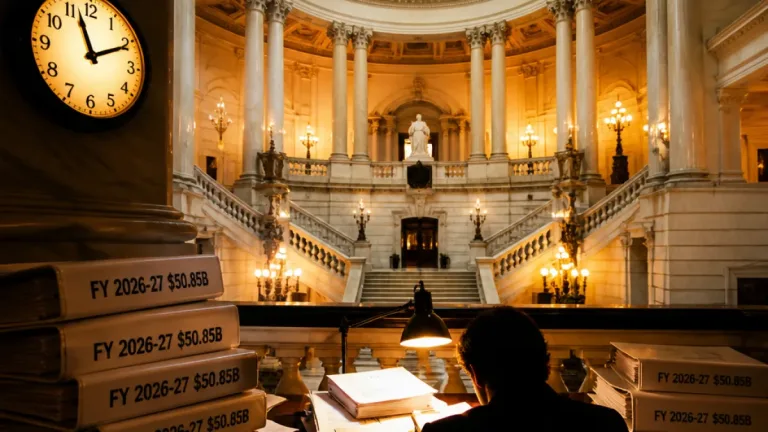 Pennsylvania lawmakers unveil $50.8 billion budget after missed June deadline