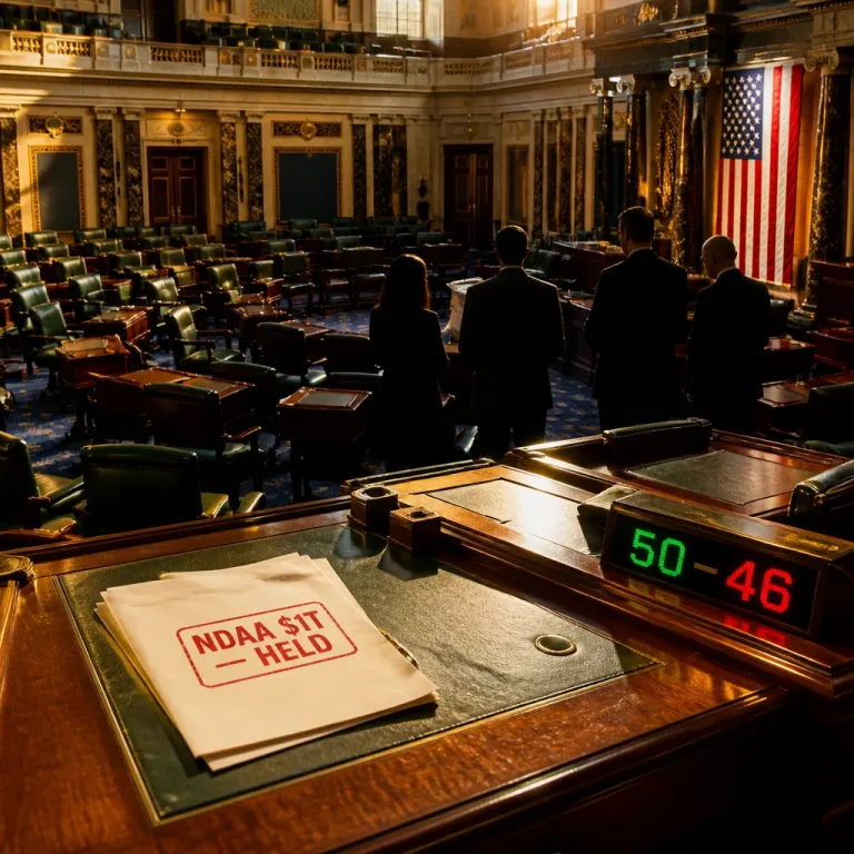 Senate Democrats halt $1 trillion defense bill in protest over Iran conflict