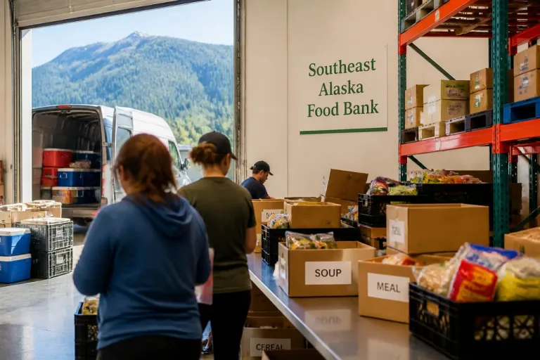 Southeast Alaska Food Bank sees steady demand; serves 40 member agencies and public pantry