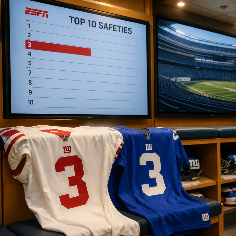 Ex‑Giants McKinney, Love land on NFL safety rankings as talent leaves New York