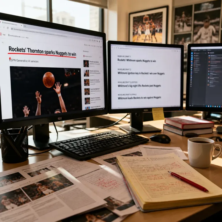 ESPN blames human editing for garbled AI recap headline after Summer League game