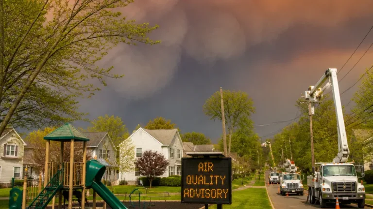 Unhealthy air quality and severe storms expected in Connecticut this weekend