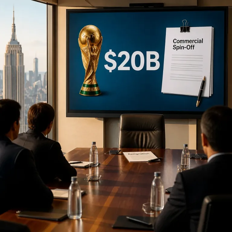 Senior FIFA adviser quits, COO says staff deceived over Infantino’s $20 billion plan